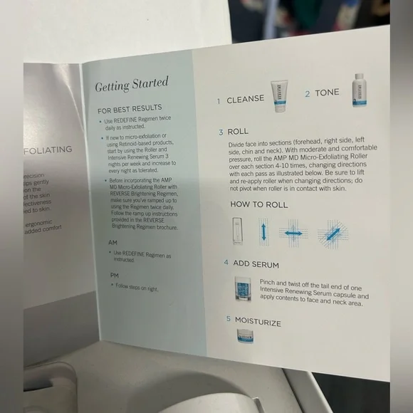 NIB Rodan + Fields REDEFINE Intensive Renewing Serum with Roller - Picture 10 of 14